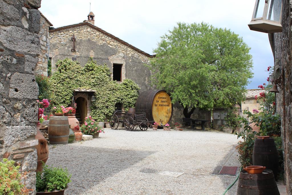 Villa Fattoria San Donato San Gimignano Exterior foto