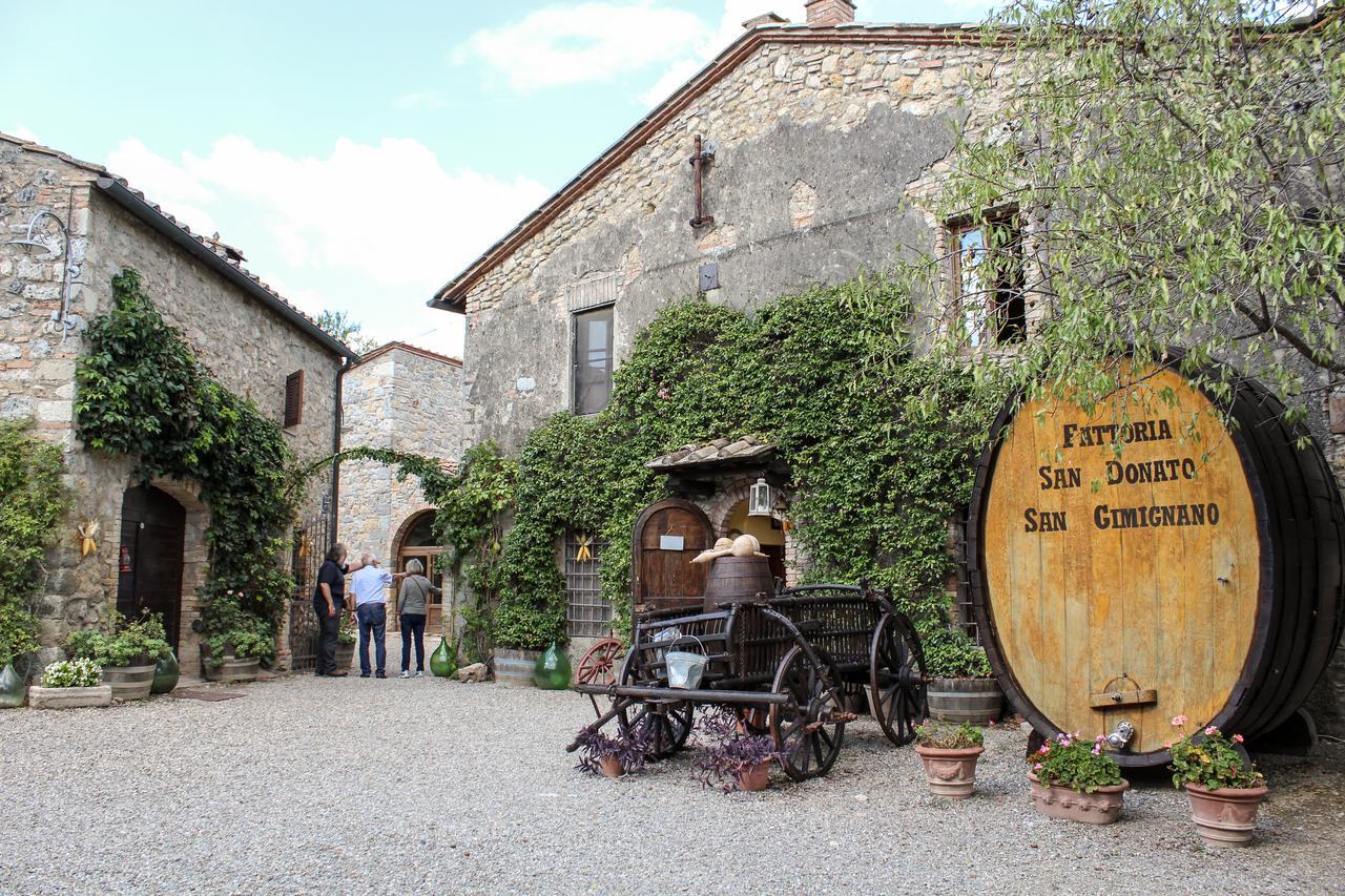 Villa Fattoria San Donato San Gimignano Exterior foto